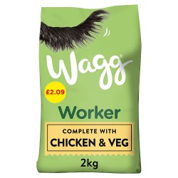 Wagg Worker Rich in Chicken with Veg & Tasty Gravy 2kg