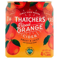 Thatchers Blood Orange Cider Cans 4 x 440ml