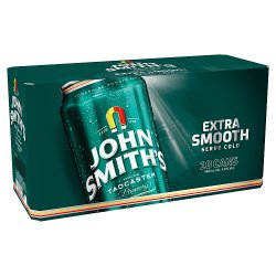 John Smiths Extra Smooth Beer Can 10x440ml