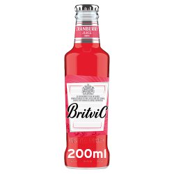 Britvic Cranberry Juice Drink Bottle 200ml