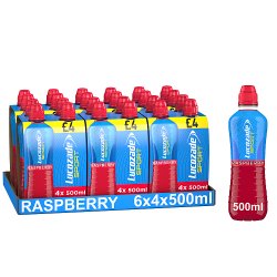 Lucozade Sport Drink Still Raspberry 4x500ml PMP £4