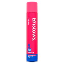 Bristows 5 Ultra Hold Hairspray 400ml