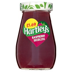 Hartley's Raspberry Seedless 340g PMP £1.69
