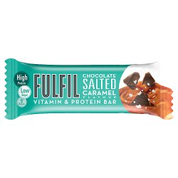 FULFIL Chocolate Salted Caramel Flavour Vitamin & Protein Bar 40g