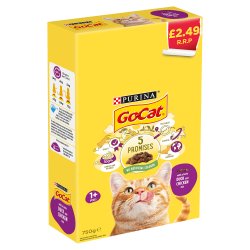 Go-Cat With a Tasty Duck and Chicken Mix 1+ Years 750g