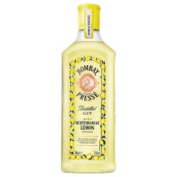 BOMBAY Citron Pressé Mediterranean Lemon Distilled Gin, 70cl