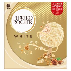 Ferrero Rocher White Ice Cream 4 x 70ml