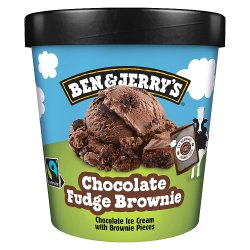 Ben & Jerry's Ice Cream Chocolate Fudge Brownie 465 ml 