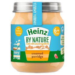 Heinz Creamed Porridge 6+ Months Baby Food Jar 120g