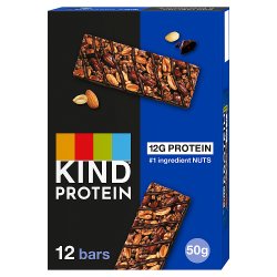 Kind Protein Dark Chocolate Nut Bars 12 x 50g (600g)