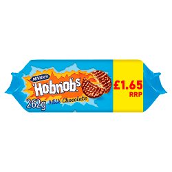 McVitie's Hobnobs Milk Chocolate Biscuits £1.65 PMP 262g