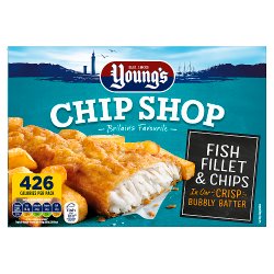 Young's Chip Shop Fish Fillet & Chips 300g