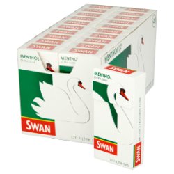 Swan Menthol Extra Slim 120 Pre Cut Filter Tips