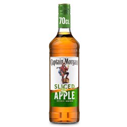 Captain Morgan Sliced Apple Rum Based Spirit Drink 25% vol 70cl Bottle