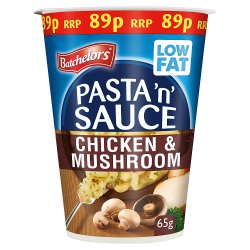 Batchelors Pasta 'n' Sauce Chicken & Mushroom Flavour Instant Pasta Pot 65g