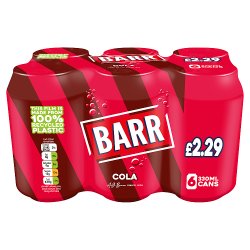Barr Cola 6 x 330ml