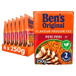 Bens Original Peri Peri Microwave Rice 250g