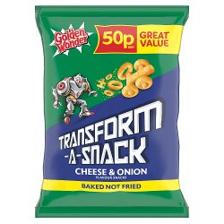 Golden Wonder Transform-A-Snack Cheese & Onion Flavour Snacks 27g