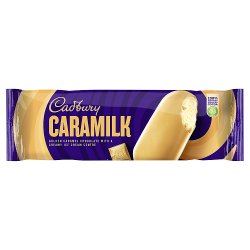 Cadbury Caramilk Golden Caramel Chocolate with a Creamy Ice Cream Centre 90ml