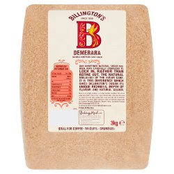 Billington's Demerara Natural Unrefined Cane Sugar 3kg