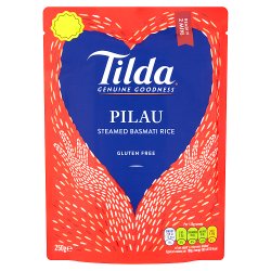 Tilda Pilau Steamed Basmati Rice 250g