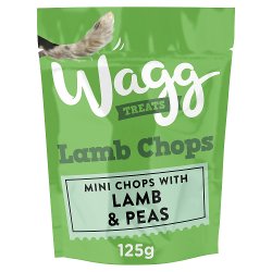 Wagg Treats Lamb Chops 125g