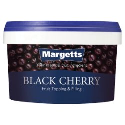 Margetts Black Cherry Fruit Topping & Filling 2.5kg