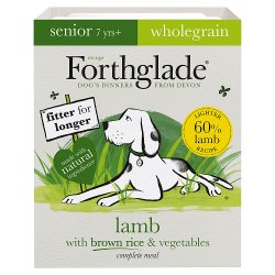 Forthglade Lamb with Brown Rice & Vegetables Complete Meal Senior 7 Yrs+ 395g