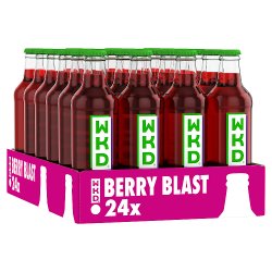 WKD Alcoholic Mix Berry Blast Flavour 24 x 275ml