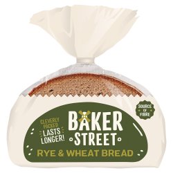 Baker Street Rye & Wheat Bread 500g