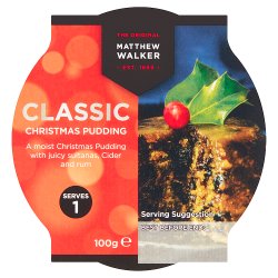 Matthew Walker The Original Classic Christmas Pudding 100g