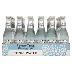 Fever-Tree Refreshingly Light Premium Indian Tonic Water 24 x 200ml