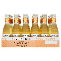Fever-Tree Refreshingly Light Premium Ginger Ale 24 x 200ml