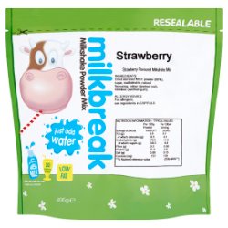 Milkbreak Milkshake Powder Mix Strawberry 495g