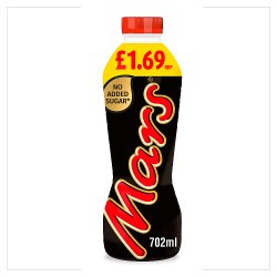 Mars Chocolate Milk Shake Drink No Added Sugar 702ml