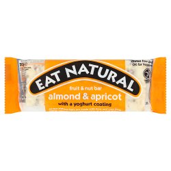 Eat Natural Almond & Apricot With Yogurt Cereal Bar Snack 50g