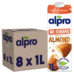 Alpro No Sugars Nutty Almond 1L