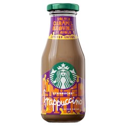 Starbucks Limited Edition Frappuccino Salted Caramel Brownie Flavoured Milk Iced Coffee 250ml