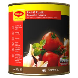 Maggi Rich & Rustic Tomato Sauce 3kg 