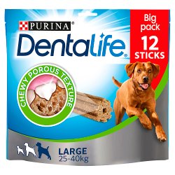 Dentalife Large Dog Treat Dental Chew 12 Stick