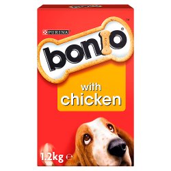 Bonio Dog Biscuit Chicken Flavour 1.2kg