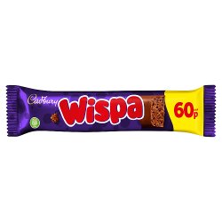 Cadbury Wispa Chocolate Bar 60p 36g