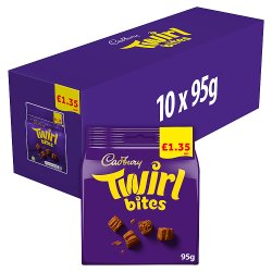 Cadbury Twirl Bites Chocolate Bag £1.35 PMP 95g
