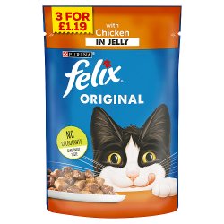 Felix Original with Chicken in Jelly 100g