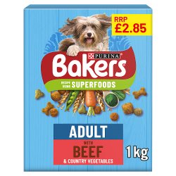 Bakers Adult with Tasty Beef & Country Vegetables 1kg