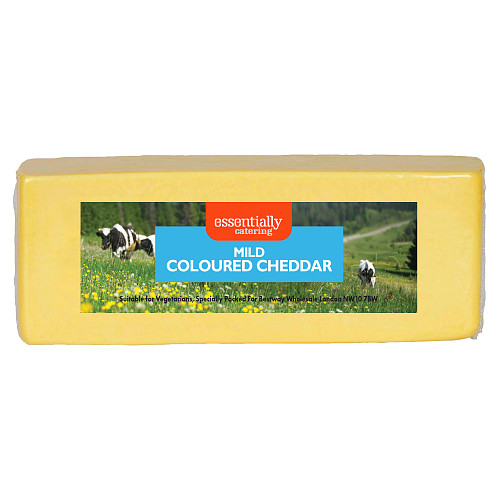 Essentially Catering Mild Colour Cheddar