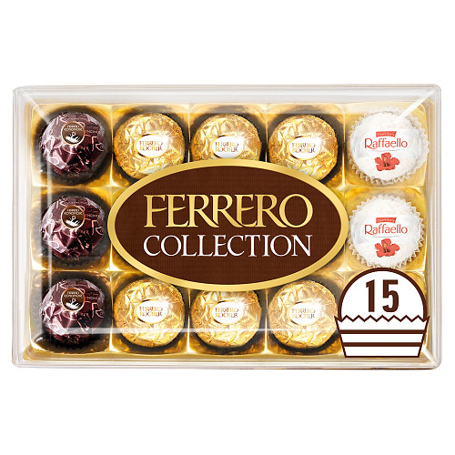 Ferrero Collection Gift Box of Chocolates 15 Pieces (172g)