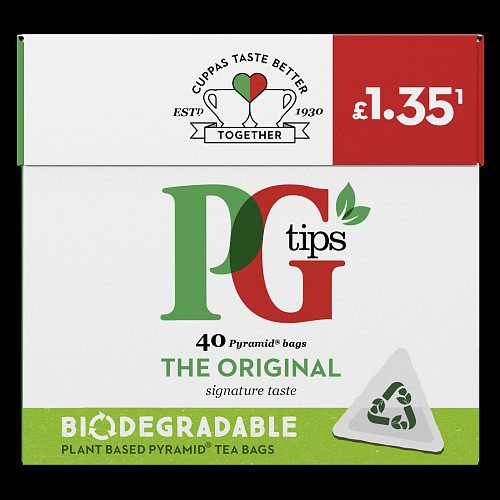 PG tips Original Tea Bags 40