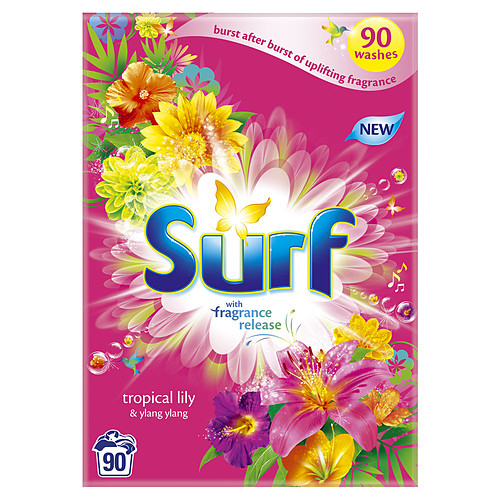 Surf Tropical Lily Washing Powder 90 Wash 6.3kg