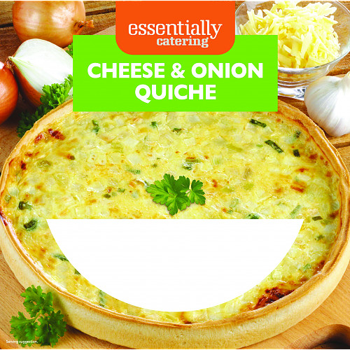 Essentially Catering Cheese & Onion Quiche
